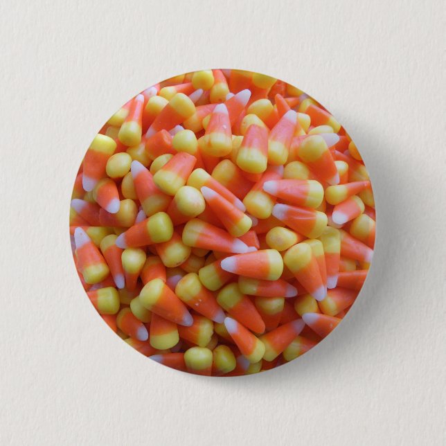 Halloween Candy Corn Button (Vorderseite)
