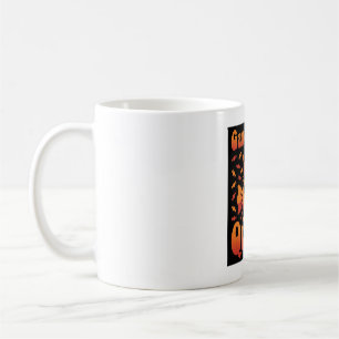 Halloween Candy Corn Königin Retro Vektor Design Kaffeetasse