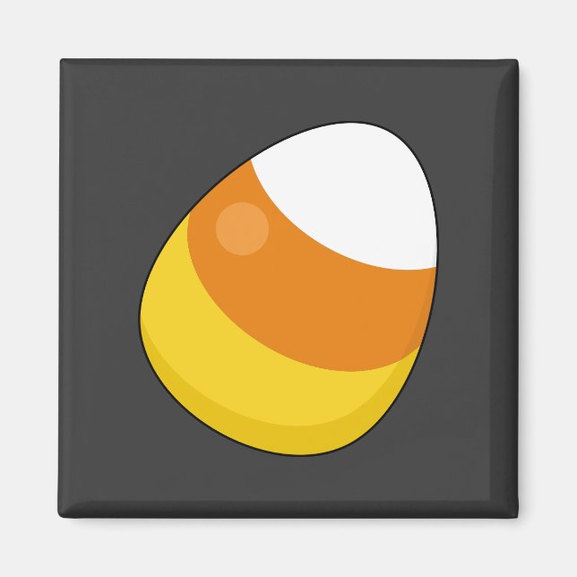 Halloween Candy Corn Magnet (Vorne)