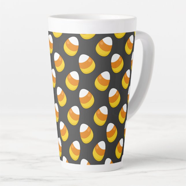 Halloween Candy Corn Milchtasse (Rechte Ecke)