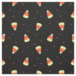 Halloween Candy Corn Pattern Stoff