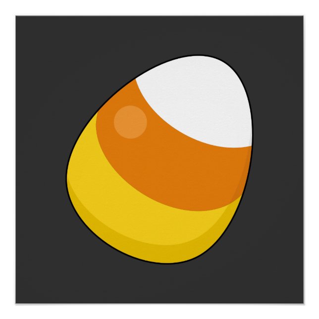 Halloween Candy Corn Poster (Vorderseite)