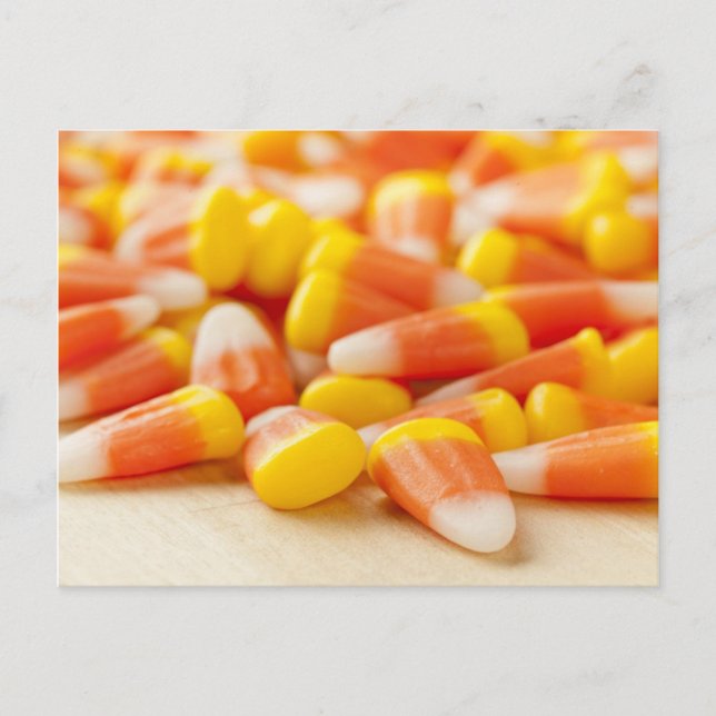 Halloween Candy Corn Postkarte (Vorderseite)