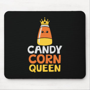 Halloween Candy Corn Queen Crown Niedliche Geburts Mousepad