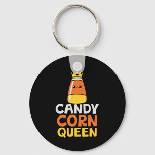 Halloween Candy Corn Queen Crown Niedliche Geburts Schlüsselanhänger