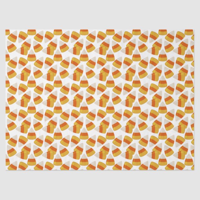 Halloween Candy Corn Seidenpapier (Vorderseite)