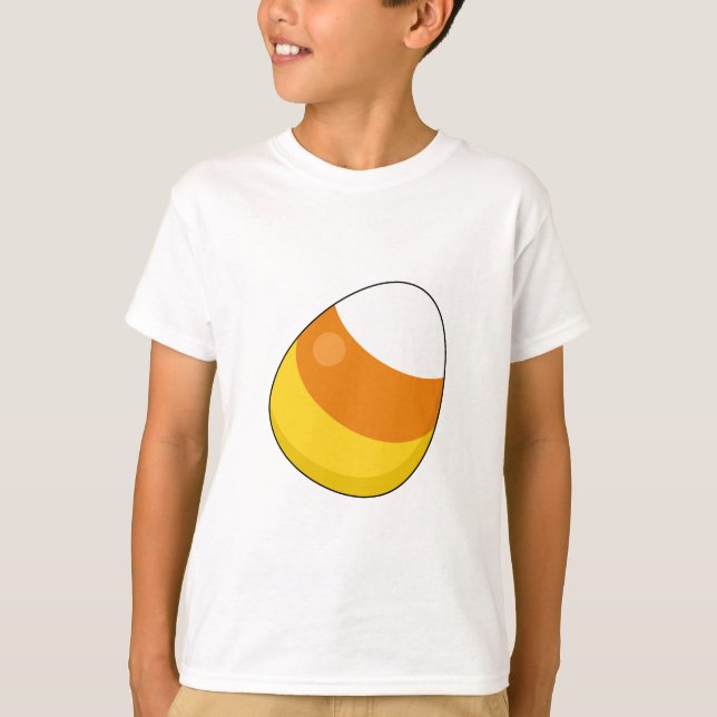 Halloween Candy Corn T-Shirt (Vorderseite)