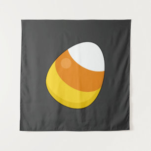 Halloween Candy Corn Wandteppich