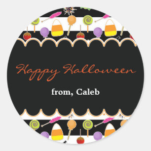 Halloween Candy Gastgeschenk Custom Stickers