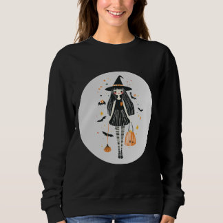 Halloween Candy Girl Sweatshirt