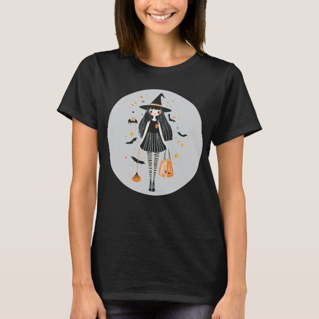 Halloween Candy Girl T - Shirt (Vorderseite)