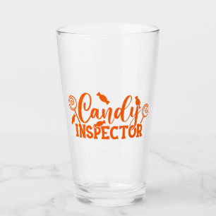 Halloween Candy Inspector Glas