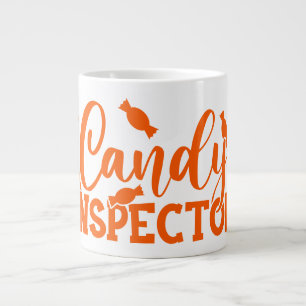Halloween Candy Inspector Jumbo-Tasse
