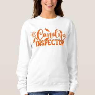 Halloween Candy Inspector Sweatshirt