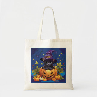 Halloween Candy Kitty Personalisierte Budget Tasch Tragetasche