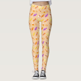 Halloween Candy Leggings