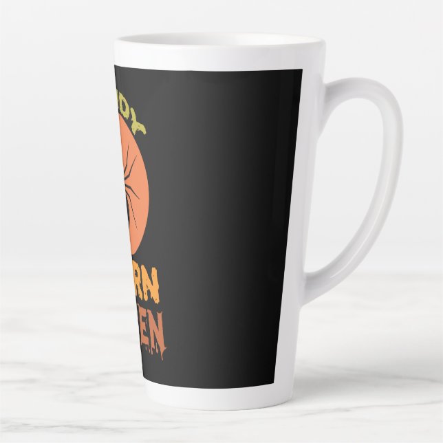 Halloween Candy Mais Queen Birthday Milchtasse (Rechts)