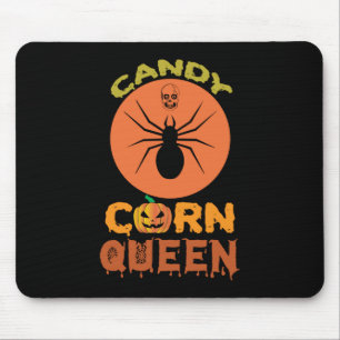 Halloween Candy Mais Queen Birthday Mousepad