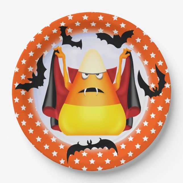 Halloween Candy Mais Vampire Paper Teller (Vorderseite)