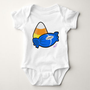 Halloween Candy Säugling Strampler