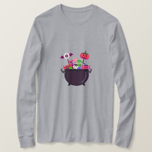 Halloween Candy & Spooky Sweet Mix T-Shirt (Design vorne)