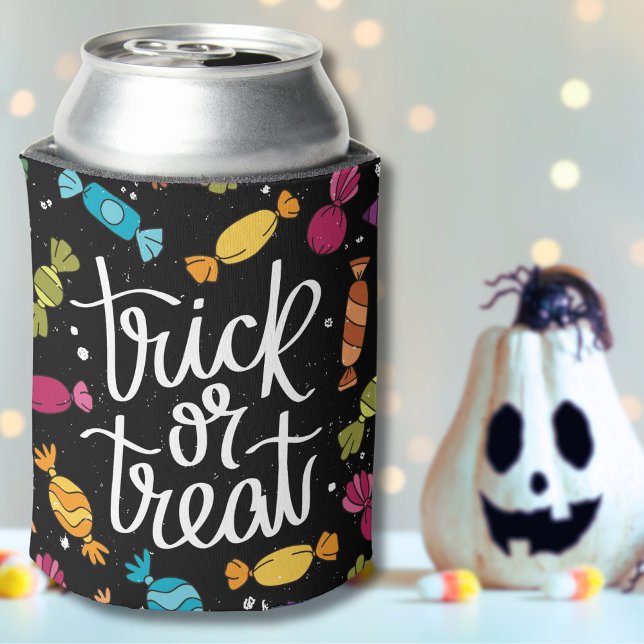 Halloween Candy Trick or Treat Dosenkühler (Cute Colorful Candy Halloween Trick Or Treat Can Cooler)