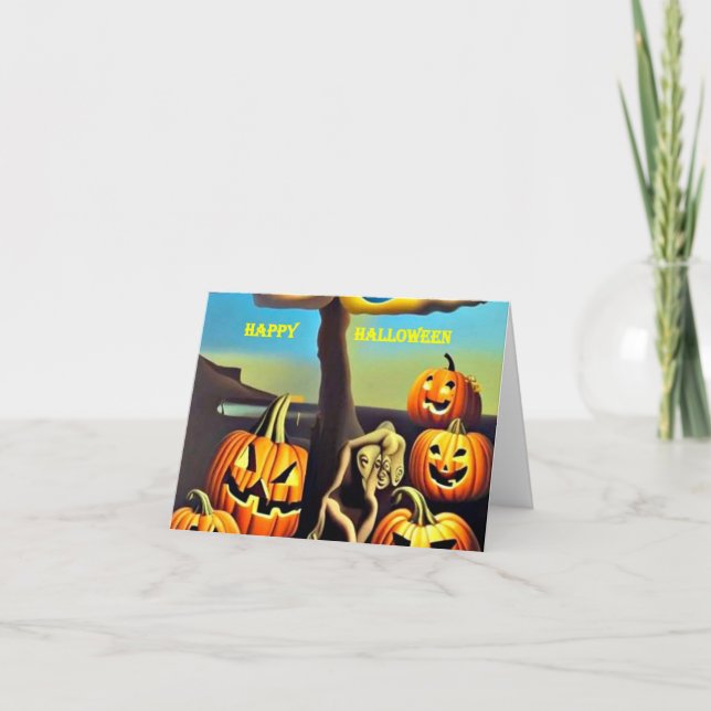 Halloween Card 6 Karte (Vorderseite)