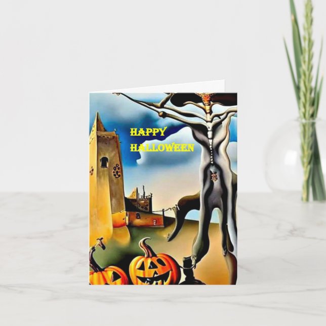 Halloween Card 7 Karte (Vorderseite)