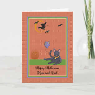 Halloween Card aus der Heimkatze Karte