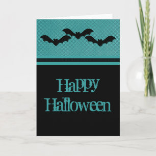 Halloween-Card der Creepischen Fledermäuse, Aquama Karte