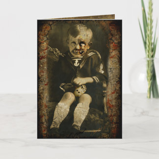 Halloween Card for Freaks! Karte