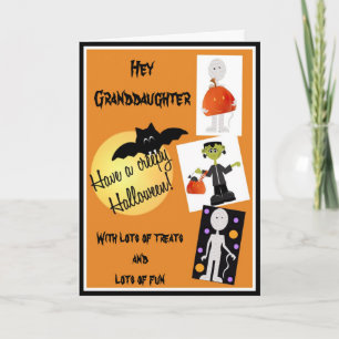 Halloween Card for Granddaughter Karte