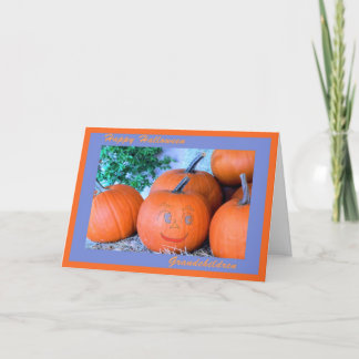 Halloween Card für Großkinder, Happy Pumpkin Karte