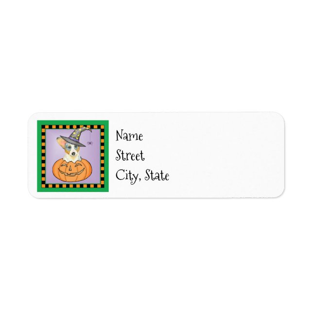 Halloween Cardigan Welsh Corgi (Vorne)