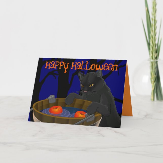 Halloween Cards Benutzerdefinierte Halloween-Party Einladung (Vorderseite)