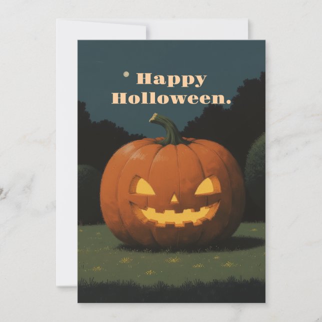 Halloween Cards Einladung (Vorderseite)