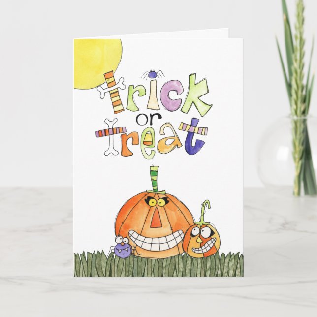 Halloween Cards Karte (Vorderseite)