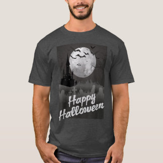 Halloween & Castle in der Nacht T-Shirt