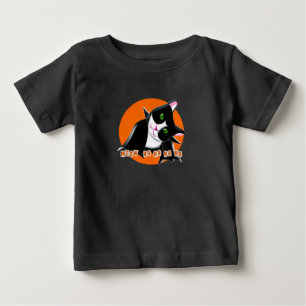 Halloween Cat Baby T-shirt