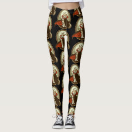 Halloween Cat, Count Catula Leggings