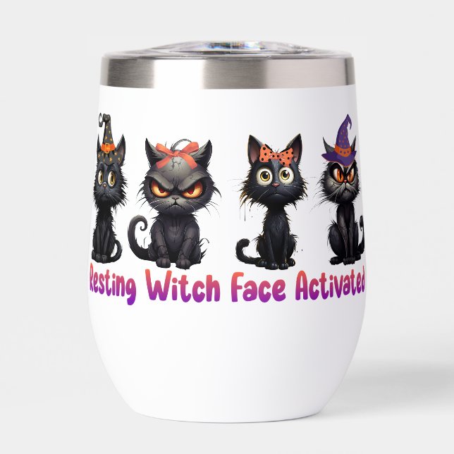 Halloween Cat Group verzaubern (Vorderseite)