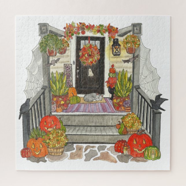 Halloween Cat Puzzle (Vertikal)