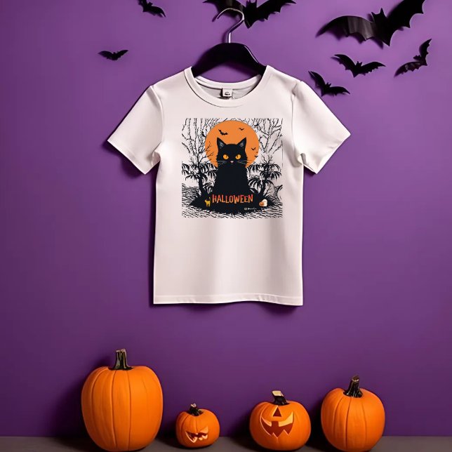 Halloween Cat Shirt, Cat Shirt, Ghost Cat Shirt (Von Creator hochgeladen)