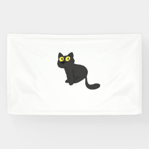 Halloween Cat Spooky und stilvolle Feline Inspirie Banner