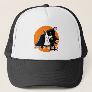 Halloween Cat Truckerkappe