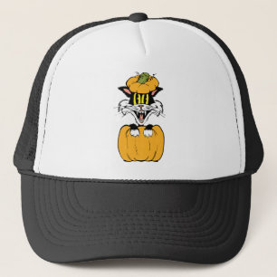 Halloween Cat Truckerkappe