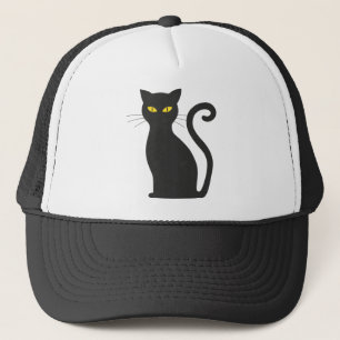 Halloween cat truckerkappe