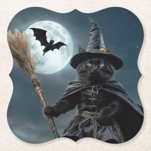 Halloween-Cat-Untersetzer Untersetzer
