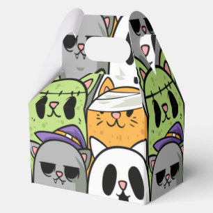 Halloween Cats Geschenkschachtel