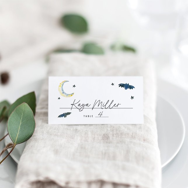 Halloween Cauldron Baby Dusche Platzkarte (Von Creator hochgeladen)